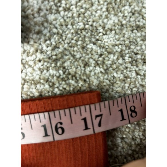 Old Navy Ribbed Dream High Waisted Orange Shorts Size Large Tall - Picture 4 of 7